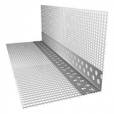 Угол ПВХ с армирующей сеткой